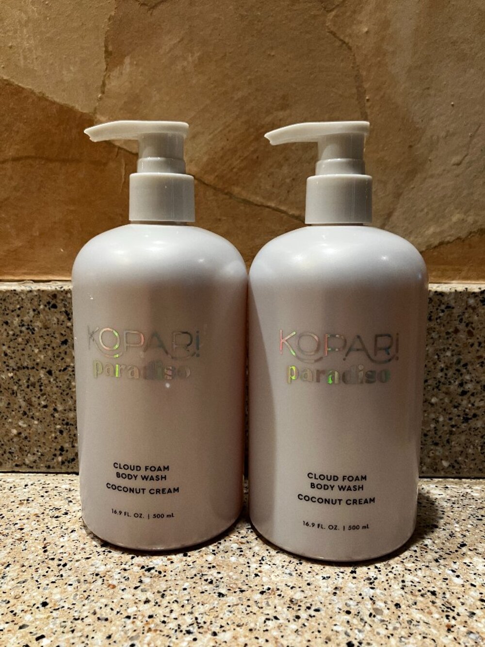 KOPARI Set of 2 Cloud Foam Paradiso Coconut Cream Body Washes!! NEW